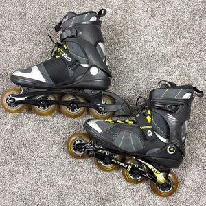 K2 F.I.T. 80  Men Size 9 Speed Lace Fitness Inline Skates Roller Blades
